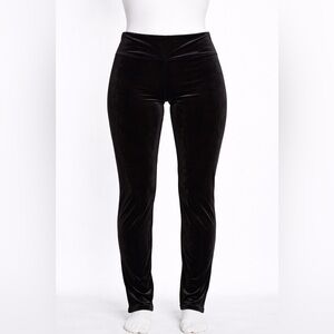 Classic Black Velvet Leggings - Women Pants & Jumpsuits